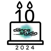 10th birthday design black logo