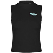 SK170 Women's high neck crop vest